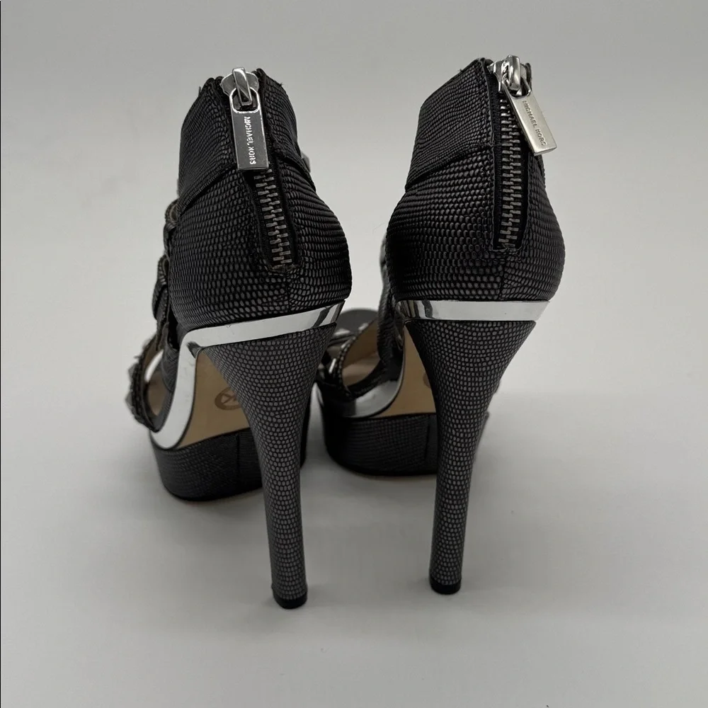 Michael Kors Aria Strappy Studded Platform Sandals